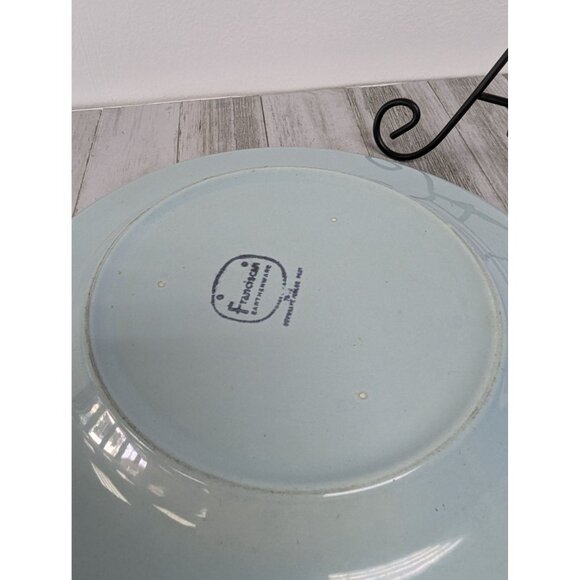 Vintage Earthenware Franciscan Nut Tree Set Of 2 Salad Luncheon Plates 8 1/2" - Picture 8 of 8